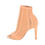 Women's Heeled Boots // Knit Praline (Euro: 35)