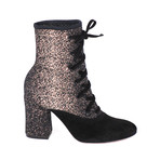 Women's Boots // Black + Nude (Euro: 35)