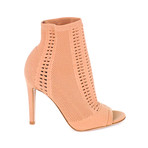 Women's Heeled Boots // Knit Praline (Euro: 35)