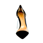 Women's Heels // Camoscio + Plexi Lapis + Trasp (Euro: 38.5)