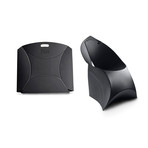 Flux Chair + Chair Pad // Jet Black (Black Cushion)