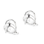 Dolphins Cufflink // Silver