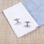 California Bear Cufflink // Silver