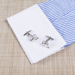 Dolphins Cufflink // Silver