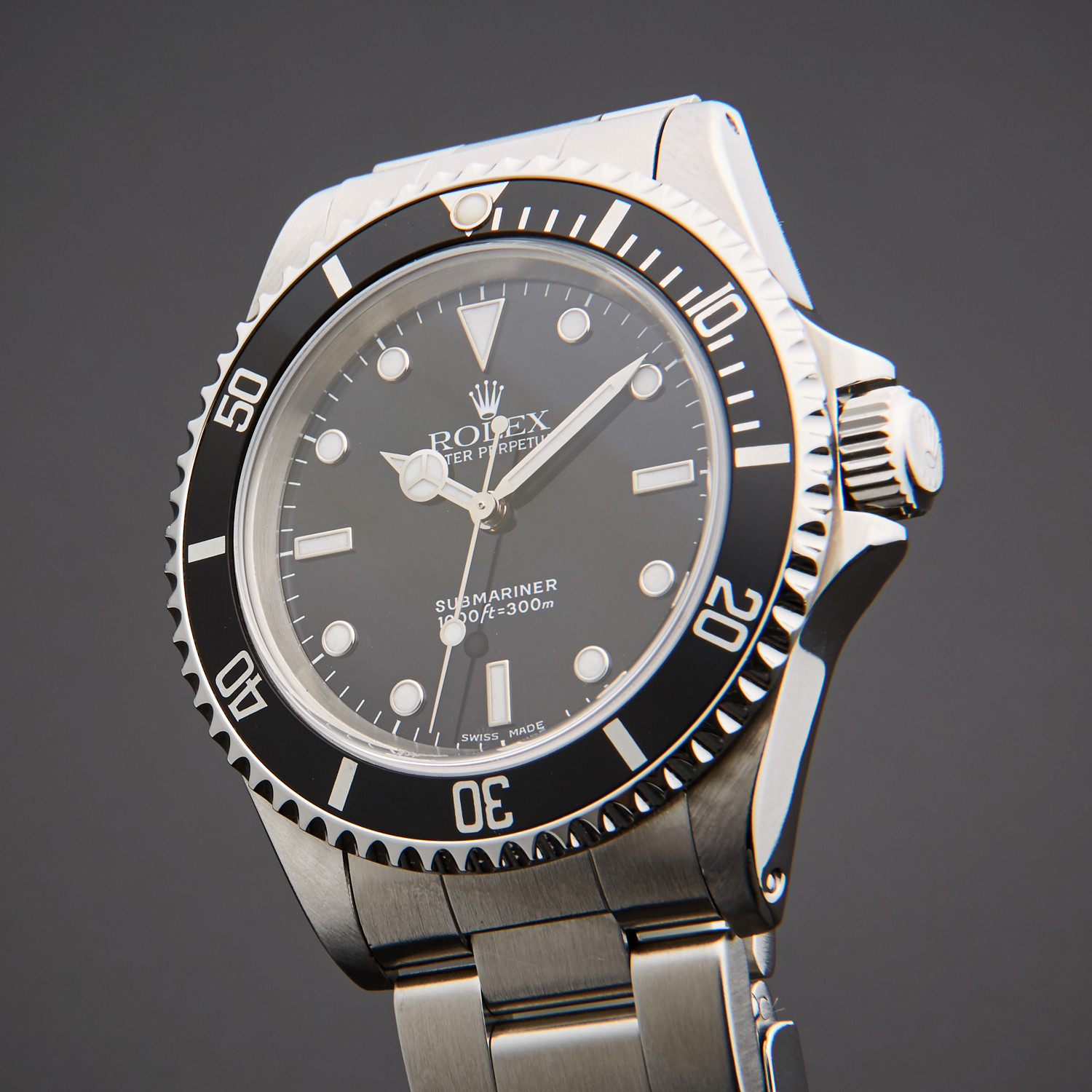 Rolex Submariner Automatic // 14060M // K Serial // Pre ...