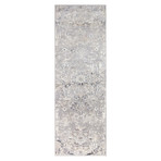 Tuscany 107 Area Rug // Gray + Beige (2'6" x 8')