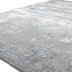 Tuscany 105 Area Rug // Gray + Blue (2'6" x 8')