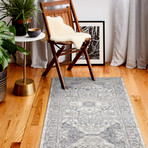 Tuscany 106 Area Rug // Gray + Beige (2'6" x 8')