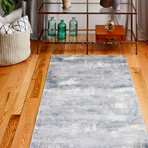 Tuscany 105 Area Rug // Gray + Blue (2'6" x 8')