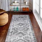 Torino 501 Area Rug // Ivory + Gray (2'6" x 8')