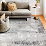 Tuscany 104 Area Rug // Gray (2'6" x 8')