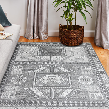 Torino 503 Area Rug // Gray (2'6" x 8')