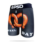 Pretzel Day Underwear // Black (XL)