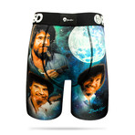 Bob Ross Moon Underwear // Black (M)