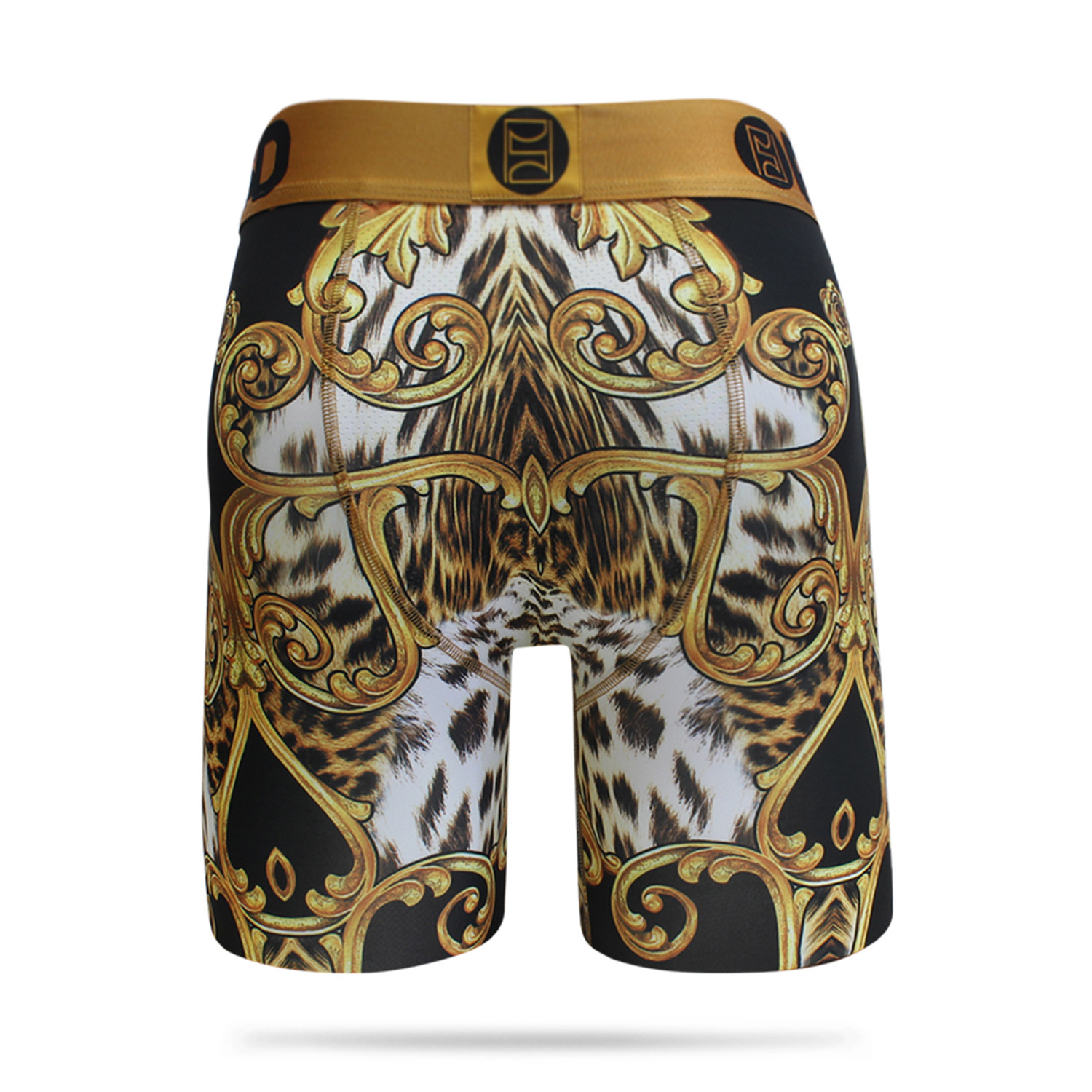 Gold Scroll Underwear // Gold (S) - PSD Underwear - Touch of Modern