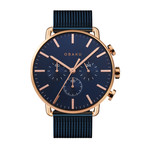 Obaku Havn Ocean Chronograph Quartz // V232GCVLML