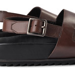 Leather Vigo Shoes // Brown (Euro: 45)