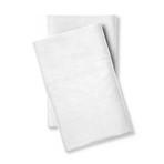 Cool + Crisp 100% Cotton Percale Pillow Case Pair // White (Standard/Queen)