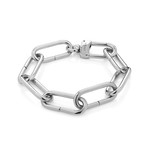 Sentry Bracelet // Stainless Steel (7"L)