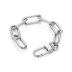 Sentry Bracelet // Stainless Steel (7"L)