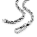 Braid Necklace // Stainless Steel