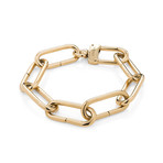 Sentry Bracelet // Gold (7"L)