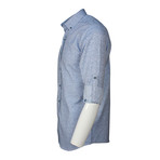 Amal Button Up Shirt // Sport Fit // Light Blue (S)