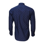 Gino Button Up Shirt // Sport Fit // Dark Blue (M)