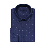 Gino Button Up Shirt // Sport Fit // Dark Blue (M)