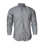 Chawki Button Up Shirt // Sport Fit // Gray (XL)