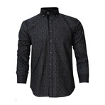 Amnon Button Up Shirt // Sport Fit // Black (M)