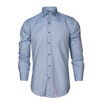 Sheary Button Up Shirt // Sport Fit // Light Blue (L)