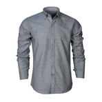 Mina Button Up Shirt // Sport Fit // Gray (S)