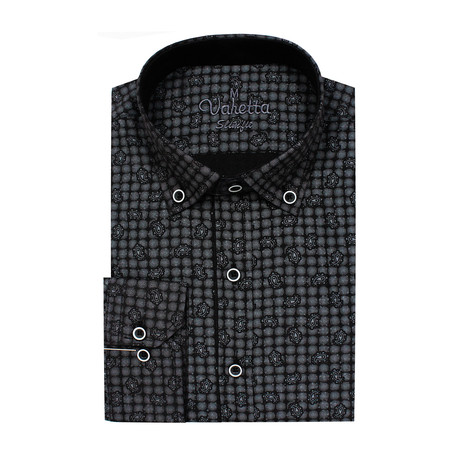 Amnon Button Up Shirt // Sport Fit // Black (S)