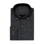 Amnon Button Up Shirt // Sport Fit // Black (M)