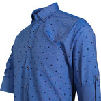 Medus Button Up Shirt // Sport Fit // Blue (XL)