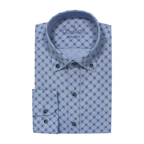 Sheary Button Up Shirt // Sport Fit // Light Blue (S)