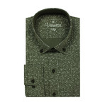 Harold Button Up Shirt // Classic Fit // Green (M)