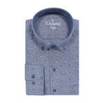 Horus Button Up Shirt // Classic Fit // Blue (L)