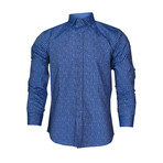 Cannon Button Up Shirt // Sport Fit // Dark Blue (M)