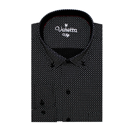 Joshua Button Up Shirt // Classic Fit // Black (S)