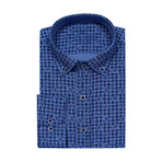 Cannon Button Up Shirt // Sport Fit // Dark Blue (M)