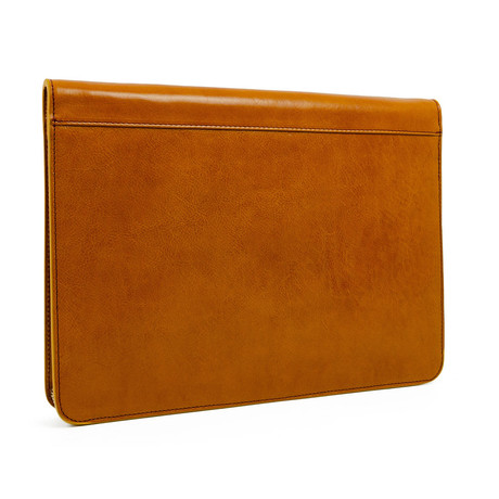 Candide // Leather Document Folder // Yellow