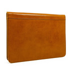 Candide // Leather Document Folder // Yellow