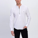 Eric Button Shirt // White (S)