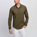 Adam Button Down Shirt // Khaki (2XL)