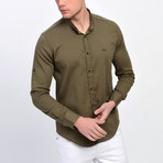 Adam Button Down Shirt // Khaki (2XL)