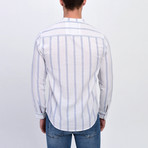 Woven Button Down Shirt // White (XL)