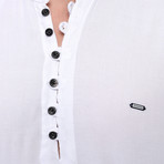 Eric Button Shirt // White (S)