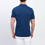 Ben Short Sleeve Polo // Marine Blue (S)